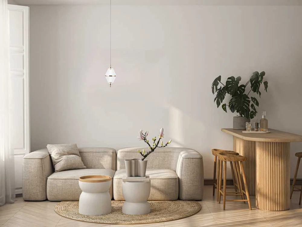 5W LED pakabinamas šviestuvas FUENTE, aukso sp./skaidrus, 3000K