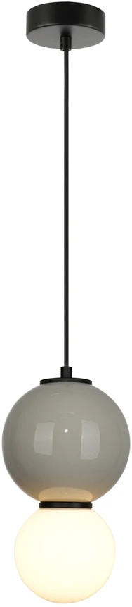 5W LED pakabinamas šviestuvas PIEVE, pilkos/matinės baltos sp., 3000K