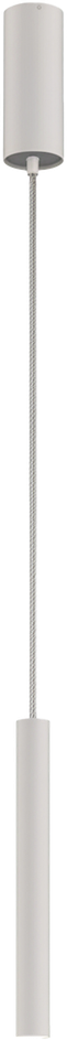 5W LED pakabinamas šviestuvas PIPE SLIM, baltas, 4000K, C3986110B