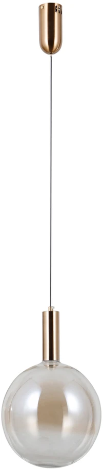 5W LED pakabinamas šviestuvas STRELA, aukso/gintaro sp., 3000K