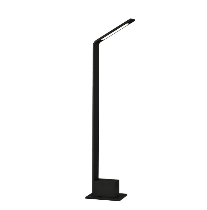 V-tac 5W LED pastatomas lauko šviestuvas, juodas, 4000K