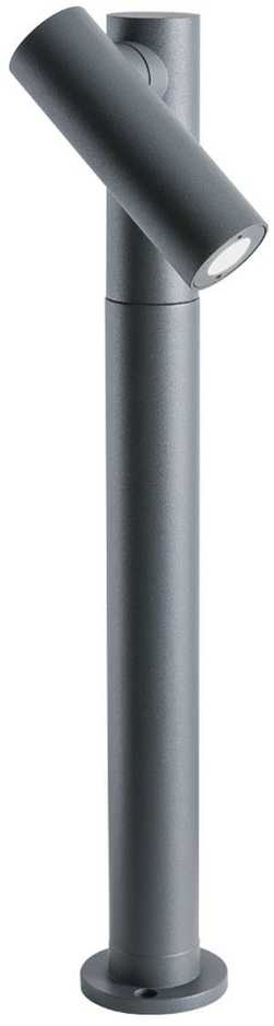 5W LED pastatomas lauko šviestuvas OBLIK, tamsiai pilkas, 2850/3000K, IP65, 9579