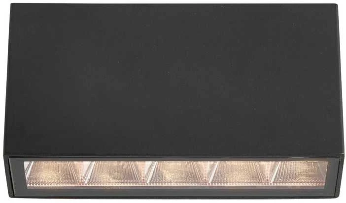 Pakabinamas šviestuvas 5W LED paviršinis fasado šviestuvas FORLI 4K, juodas, 4000K