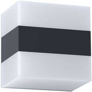 5W LED sieninis lauko šviestuvas KODIAK, juodos/baltos sp., 4000K, IP65, 90323