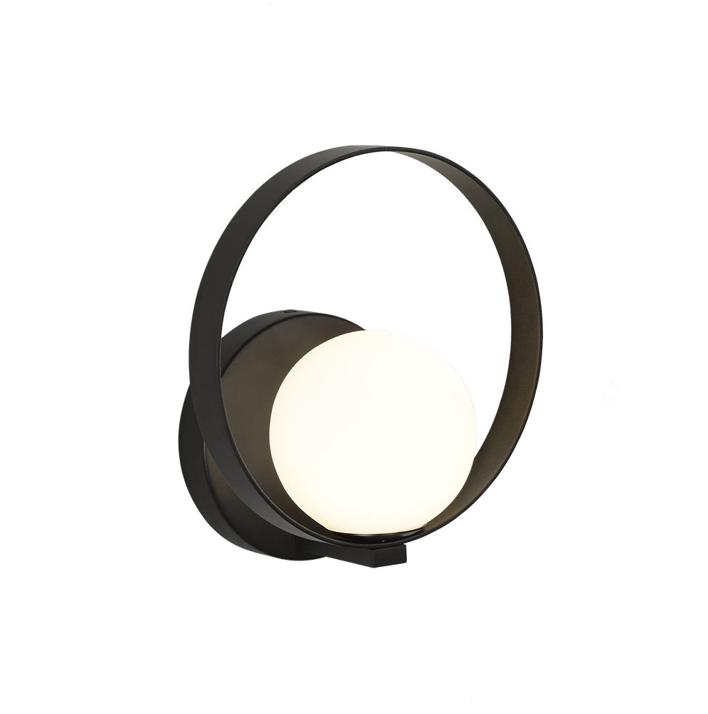 5W LED sieninis šviestuvas HALO, juodos/baltos sp., 2700/3000K, dimeriuojamas, A3815170NDP