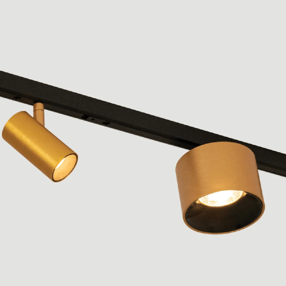 5W LED šviestuvas į magnetinę sistemą ZAMBELIS MAGNETIC 6MM, žalvario sp., 3000K, DALI, 25256