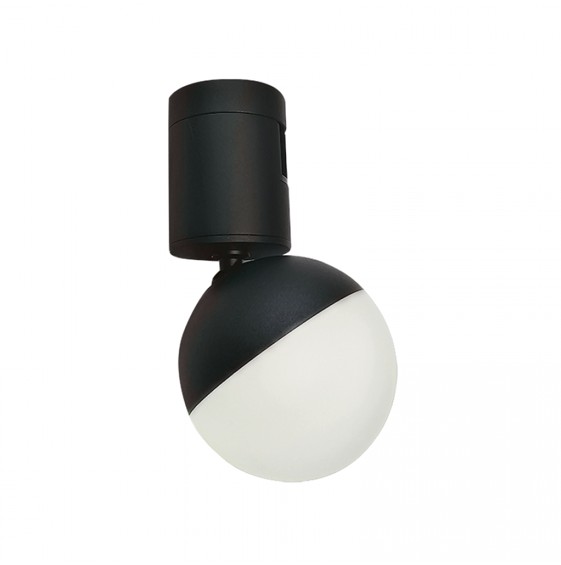 5W LED šviestuvas į magnetinę sistemą ZAMBELIS FLEXIBLE, juodas, 3000K, DALI, 23187
