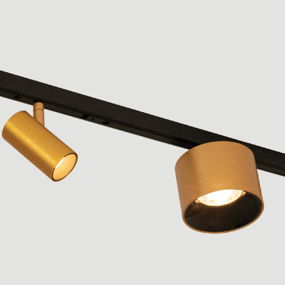 5W LED šviestuvas į magnetinę sistemą ZAMBELIS MAGNETIC 6MM, žalvario sp., 3000K, DALI, 25256