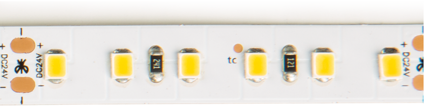 5W/m LED juosta, 120LED/m, CRI90, 4000K, IP20, 24V, 5m ritė, 346359