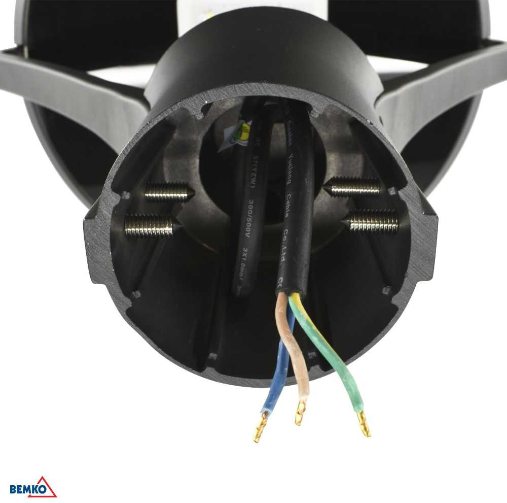 60W LED gatvės šviestuvas IBERIS, antracito pilkos sp., 4000K, IP66