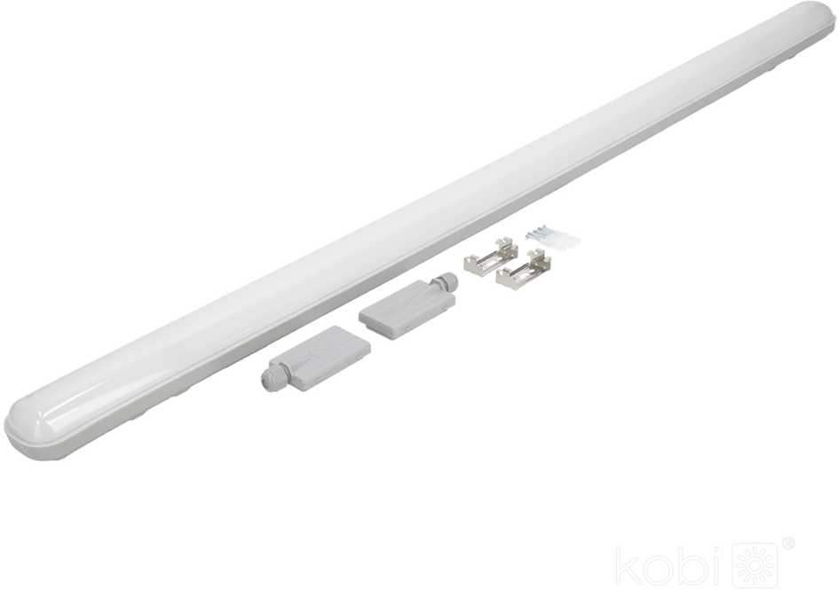 60W LED linijinis šviestuvas NEGRO, pilkas, 4000K, IP65