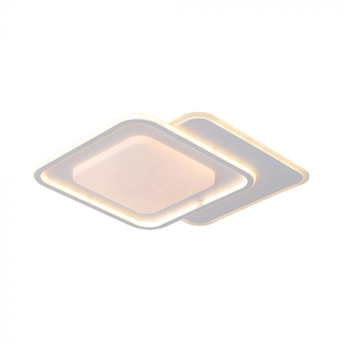 60W LED lubinis šviestuvas, baltas, 3000-6500K, dimeriuojamas