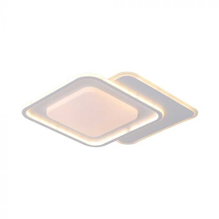 60W LED lubinis šviestuvas, baltas, 3000-6500K, dimeriuojamas
