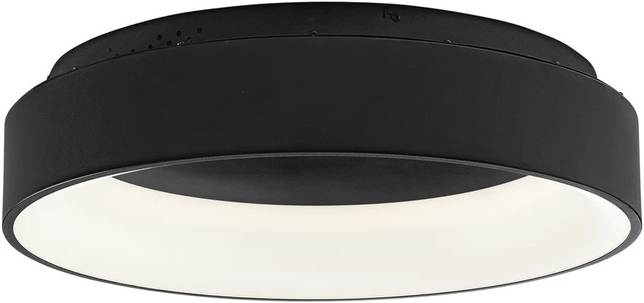 60W LED lubinis šviestuvas NOAH, juodas, CCT