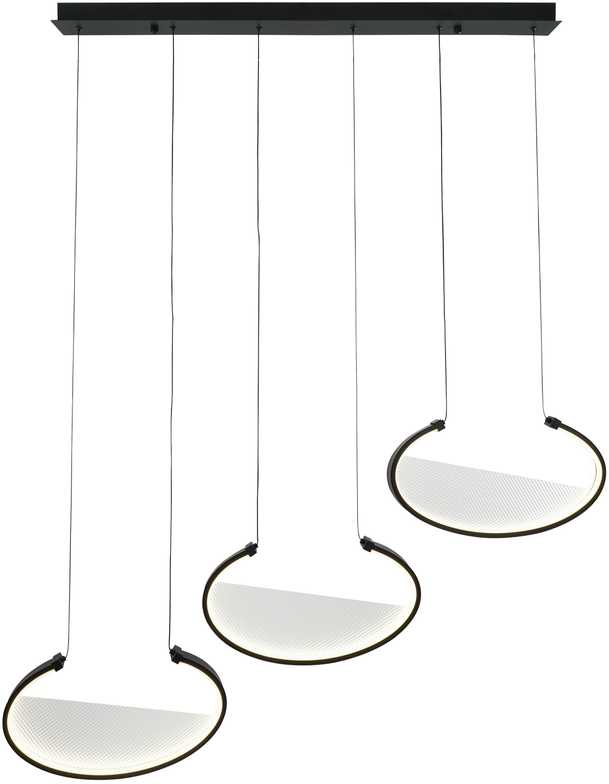 60W LED pakabinamas šviestuvas ADELE, juodas, 3000K, 4302100