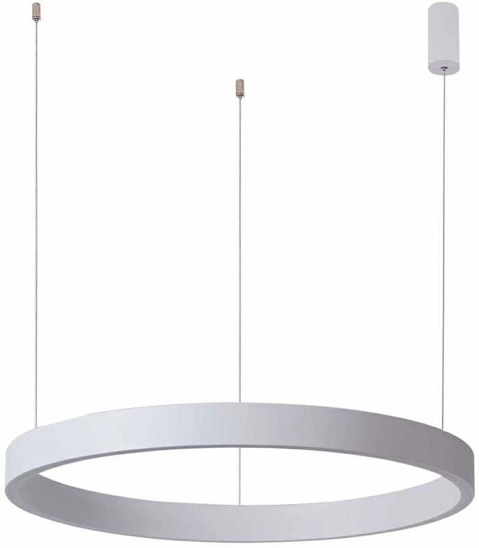 Italux 60W LED pakabinamas šviestuvas BRASCO DOWN, baltas, 3000/4000K, dimeriuojamas
