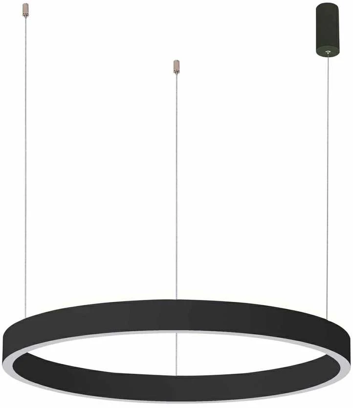 Italux 60W LED pakabinamas šviestuvas BRASCO DOWN, juodas, 3000/4000K, dimeriuojamas