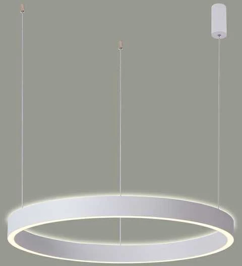 Italux 60W LED pakabinamas šviestuvas BRASCO UP DOWN, baltas, 3000/4000K, dimeriuojamas