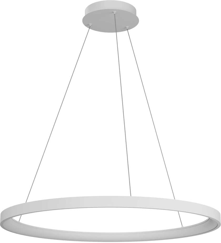 60W LED pakabinamas šviestuvas ICONIC, baltas, 3000/4000K, dimeriuojamas, 01-3914