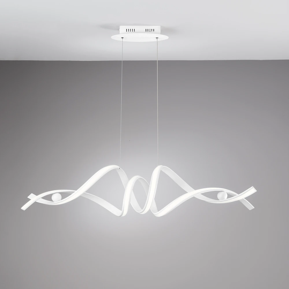 60W LED pakabinamas šviestuvas MYSTRAL, baltas, CCT