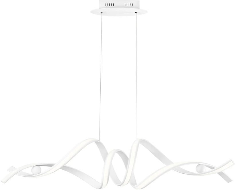 60W LED pakabinamas šviestuvas MYSTRAL, baltas, CCT