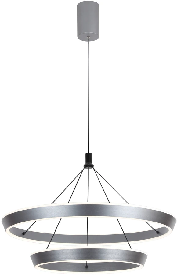 60W LED pakabinamas šviestuvas OTTANA, pilkas, 3000/4000/6000K