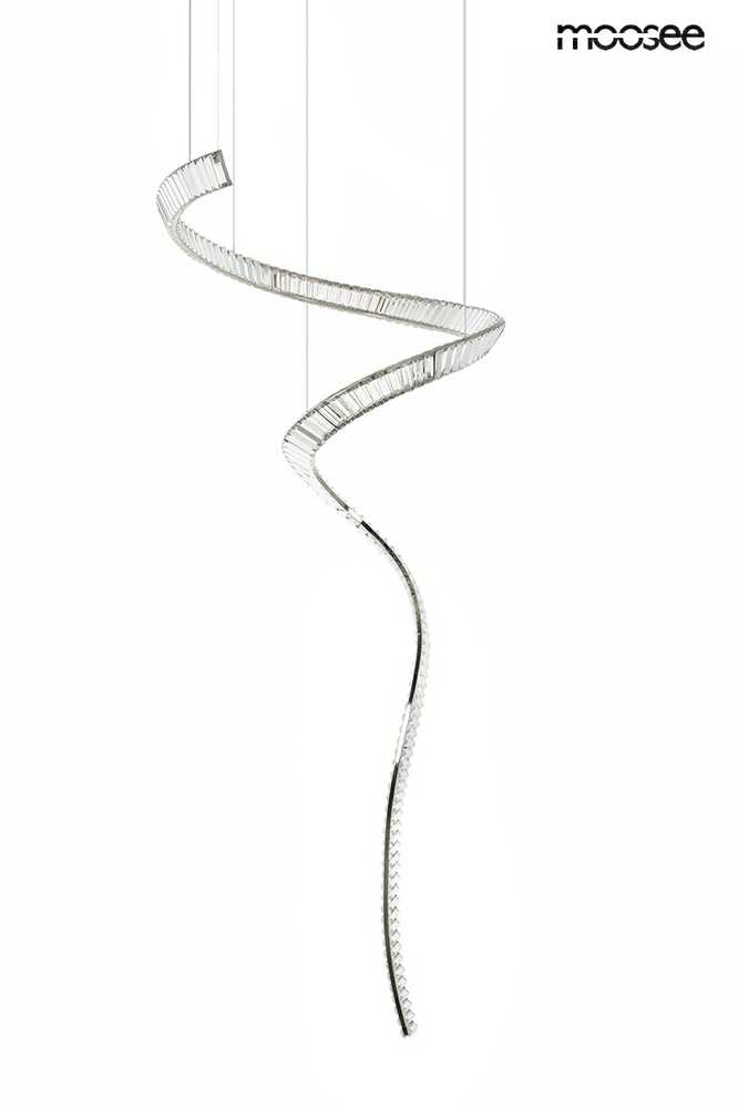60W LED pakabinamas šviestuvas WAVE CORDON 1A, chromo sp., 3000K