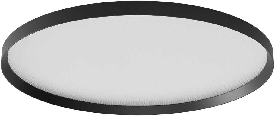 60W LED paviršinis/pakabinamas šviestuvas DAMA, juodas, 3000/4000/5000K, 80cm, 01-3756