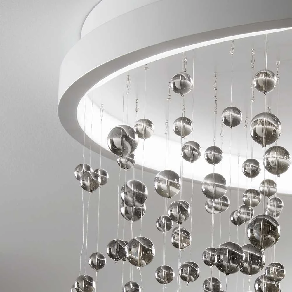 Ideal Lux 56W LED pakabinamas šviestuvas ARMONY, baltas, 3000K, dimeriuojamas, 315805