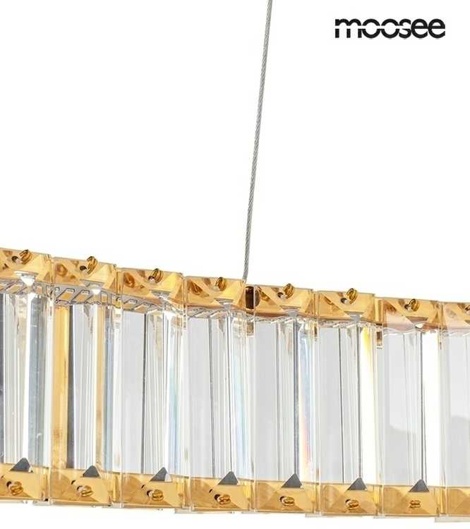 62,6W LED pakabinamas šviestuvas LIBERTY TRIPLES, aukso sp., 3000K