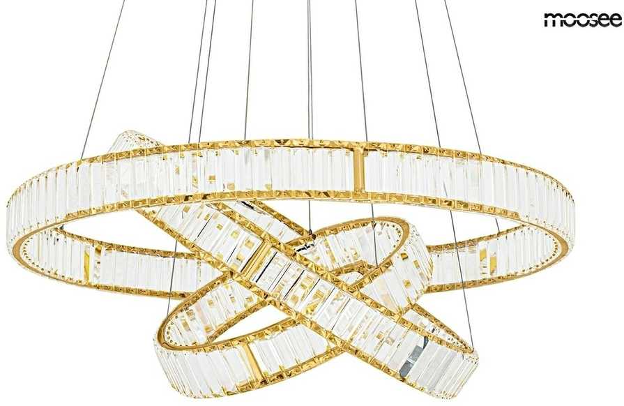 62,6W LED pakabinamas šviestuvas LIBERTY TRIPLES, aukso sp., 3000K