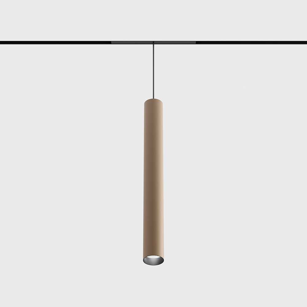 6,3W LED pakabinamas šviestuvas TUB S P 300 į magnetinę sistemą MICRO_LINE, smėlio sp., 3000K, 36°