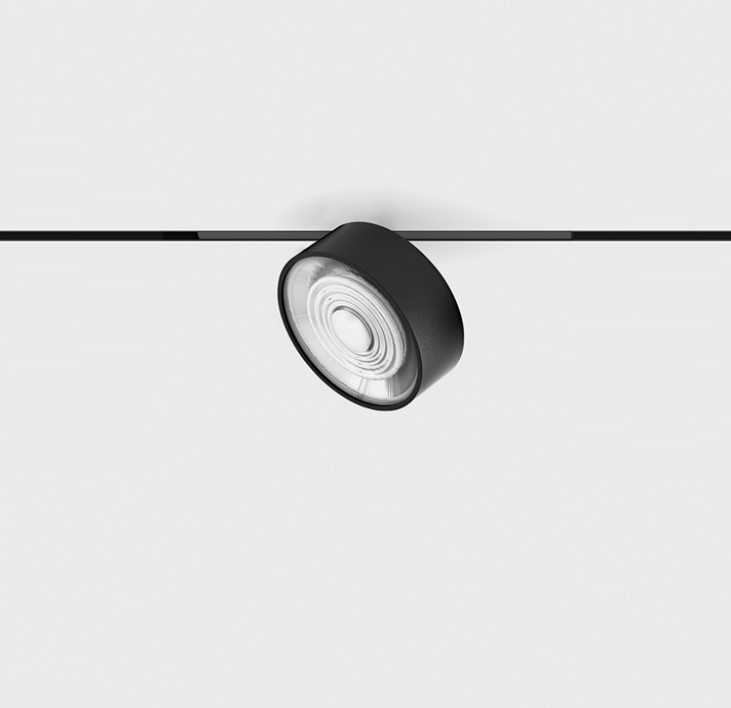 6,3W LED šviestuvas SOL MINI į magnetinę sistemą MICRO_LINE, juodas, 3000K