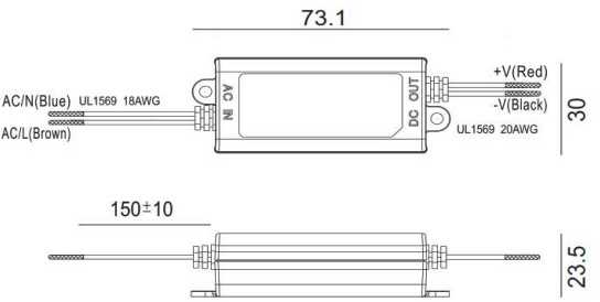 6,3W LED užglaistomas šviestuvas INVISIBLE MINI R, juodas, 3000K, IP44