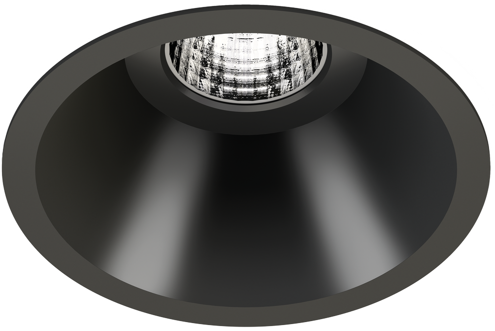 6,5W įleidžiamas šviestuvas SHOT LIGHT, juodas, 4000K, 38°, su maitinimo šaltiniu