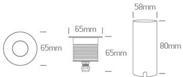 6,5W LED įleidžiamas į žemę šviestuvas, plieno sp., 3000K, IP67, 69068CH/W
