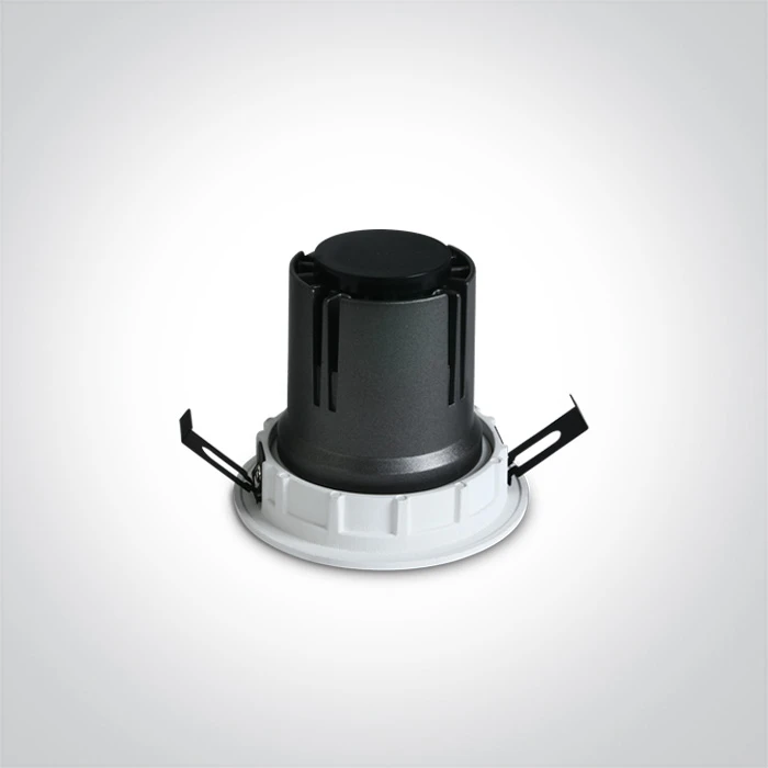 6,5W LED įleidžiamas šviestuvas, baltas, 3000/3500/4000K, 10107K/W/V
