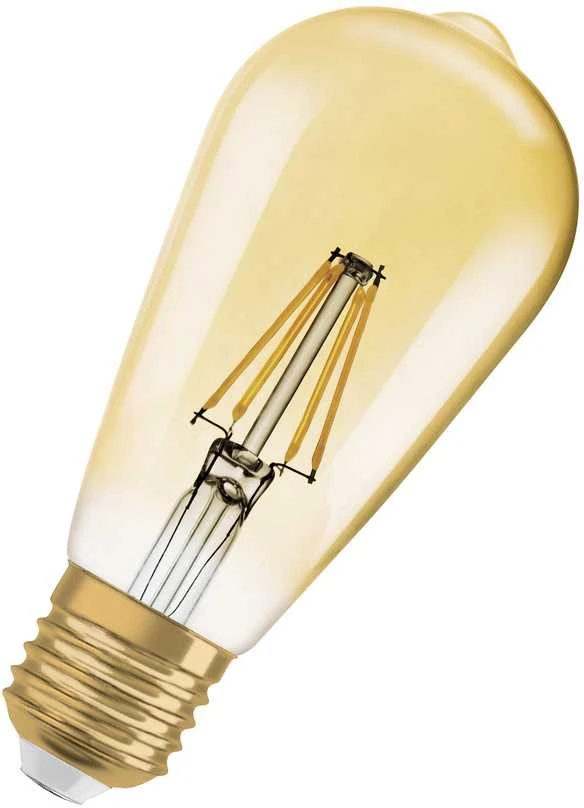 Osram 6,5W LED lemputė VINTAGE 1906, E27, aukso sp., 2400K, dimeriuojama