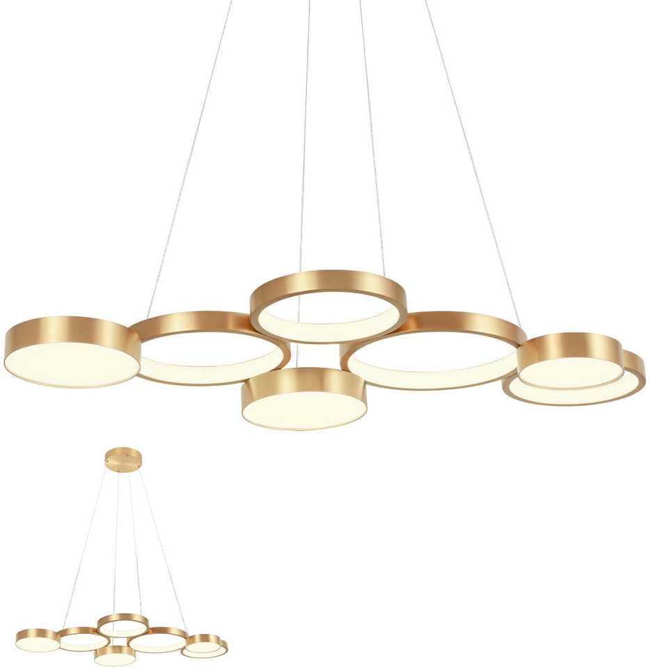 65W LED pakabinamas šviestuvas CRONOS, bronzos sp., 3000K, dimeriuojamas, 01-2546