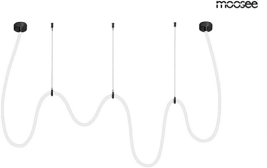 65W LED pakabinamas šviestuvas LASSO 600 SMART, juodas, 3000/4000K