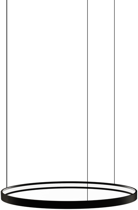 65W LED pakabinamas šviestuvas - modulis LOOP, juodas, 2700/3000K, C3997170N