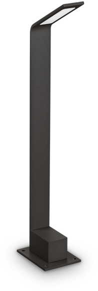 6,5W LED pastatomas lauko šviestuvas AGOS, juodas, 3000K, IP54, 326696