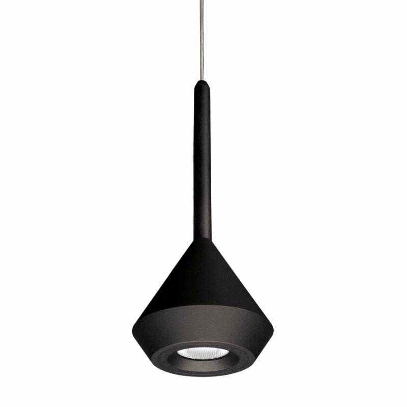6,5W pakabinamas šviestuvas SPIN 2M DIM TR.EDGE 24º, 3000K, juodas