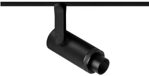 6,5W šviestuvas į magnetines sistemas PLUS 48V, 10°-41°, juodas, 3000K, DALI, su maitinimo šaltiniu