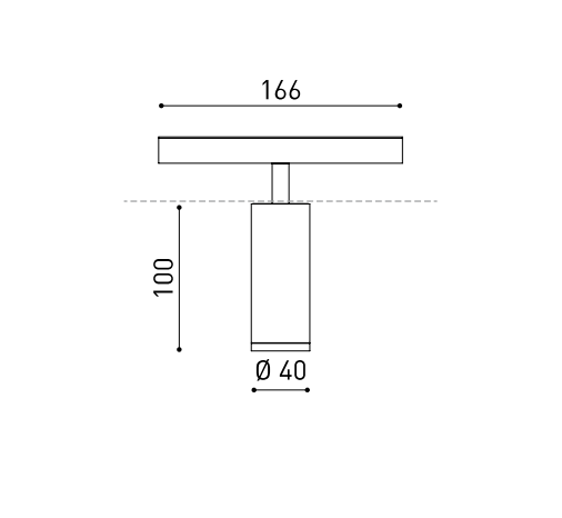 6,5W šviestuvas į magnetines sistemas TOP, baltas, 3000K