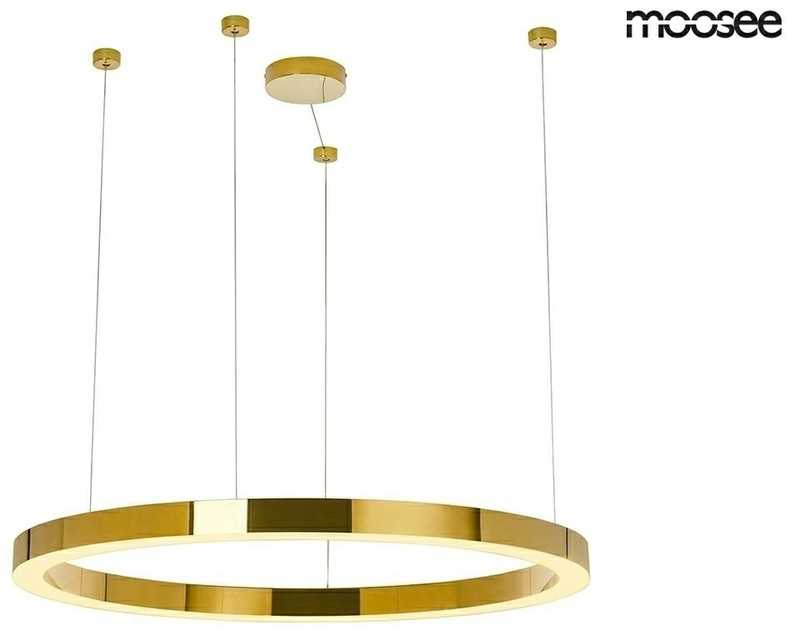 66W LED pakabinamas šviestuvas RING LUXURY 110, aukso sp., 3000K