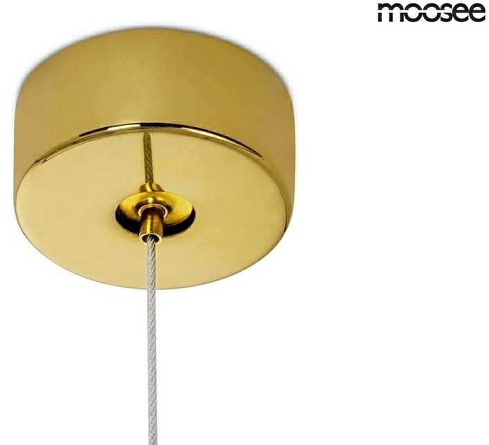 66W LED pakabinamas šviestuvas RING LUXURY 110, aukso sp., 3000K