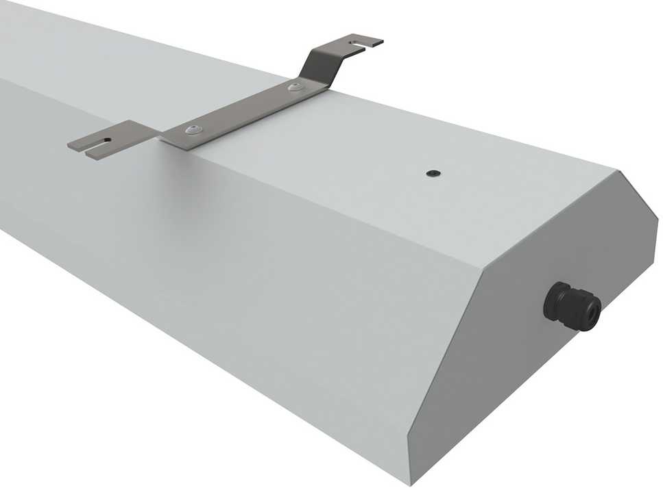 67W LED linijinis šviestuvas TREX, 130cm, baltas, 4000K, IP66