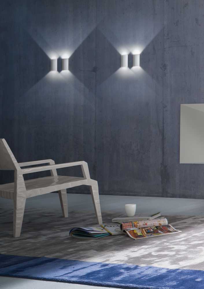 6,7W LED sieninis šviestuvas MATCH, matinės juodos sp., 3000K, IP54, 01-1448