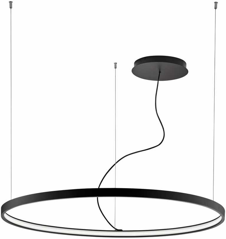 69W LED pakabinamas šviestuvas VERDI, juodas, 4000K, 4224401